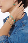 Bracelet "Native" en Turquoise