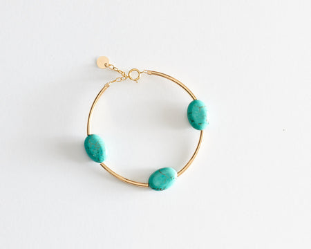 Bracelet "Trio" Turquoise