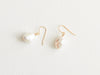 Boucles d’oreilles “Micro” Perles Baroques roses