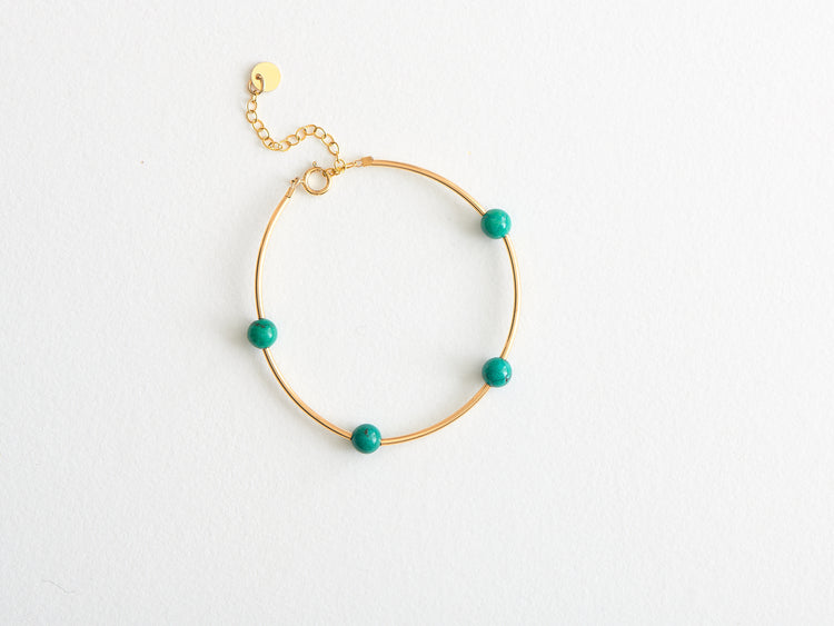 Bracelet "04" en Turquoise