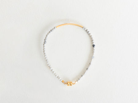 Bracelet "Mini Beads" Howlite