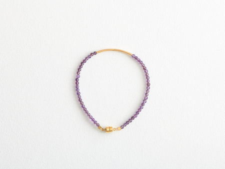Bracelet "Mini Beads" Améthyste